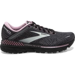 WOMEN'S BROOKS ADRENALINE GTS 22, PEARL/BLACK/METALLIC, 11 B MEDIUM